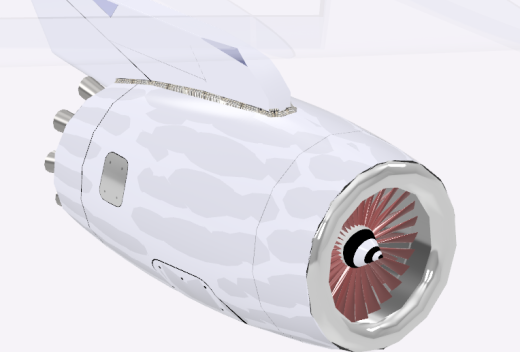 Turbo Fan Jet Engine涡轮风扇喷气发动机3D图纸 INVENTOR设计缩略图